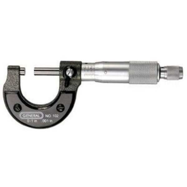 General Tools Mfg Util Micrometer 102